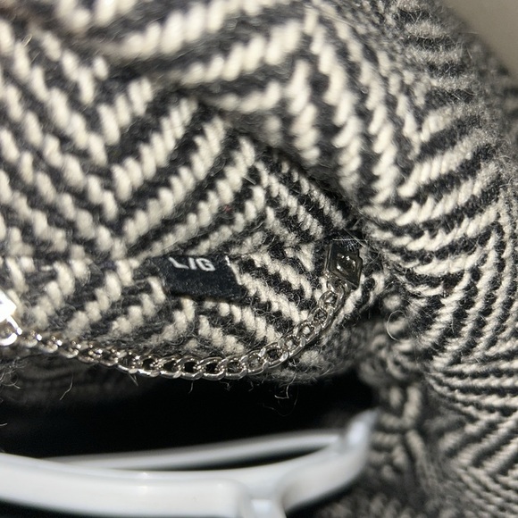 Guess Black and Gray Teddy Jacket with Hood - Picture 6 of 6